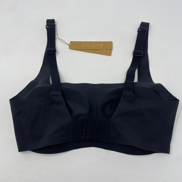 SKIMS Naked Scoop Bralette in Onyx Black size XS - Picture 4 of 7
